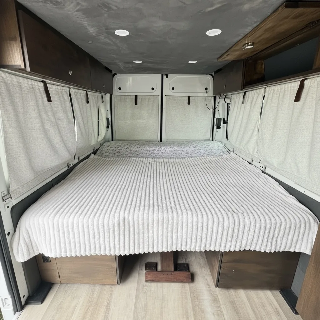 Areeiro campervan exterior rear view