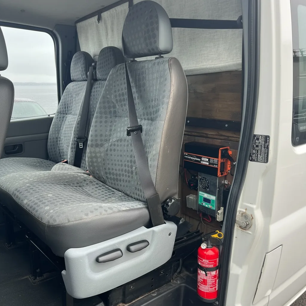 Areeiro campervan exterior parking
