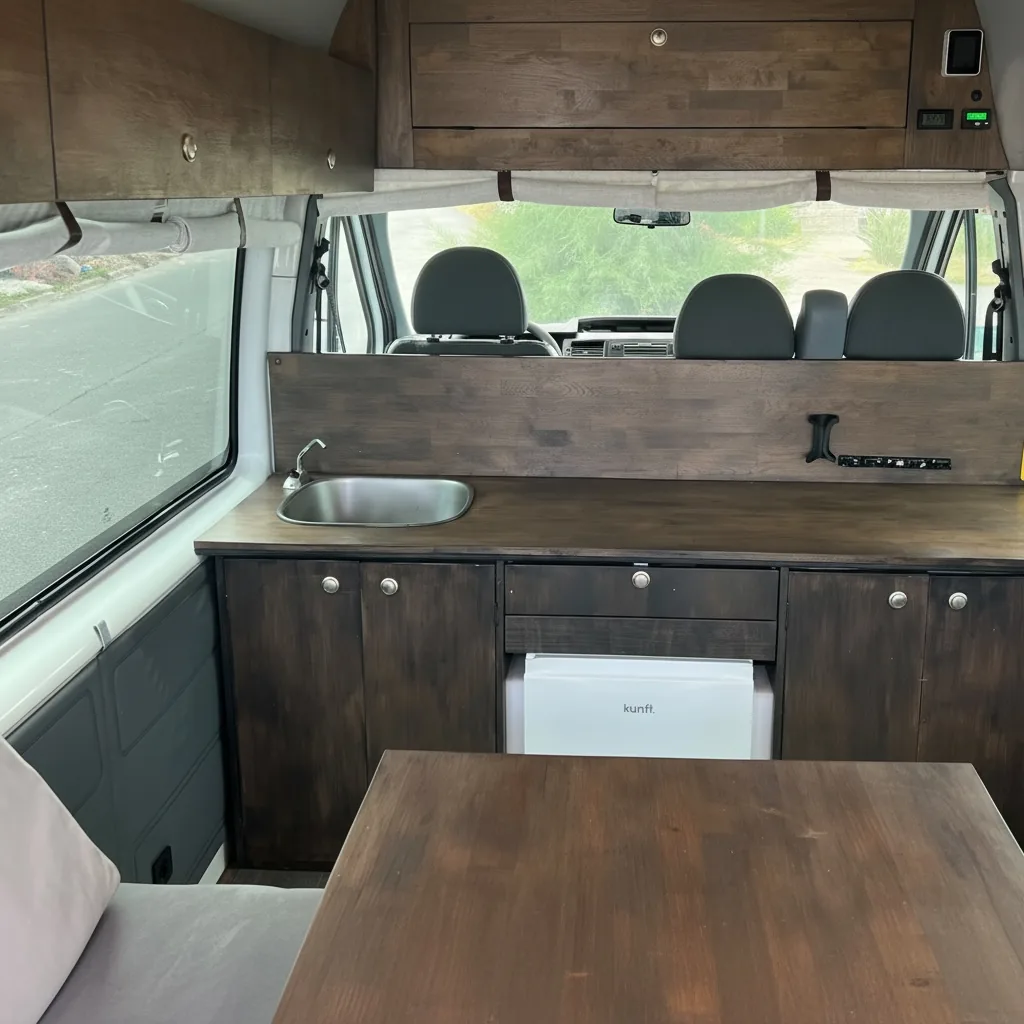 Areeiro campervan exterior detail
