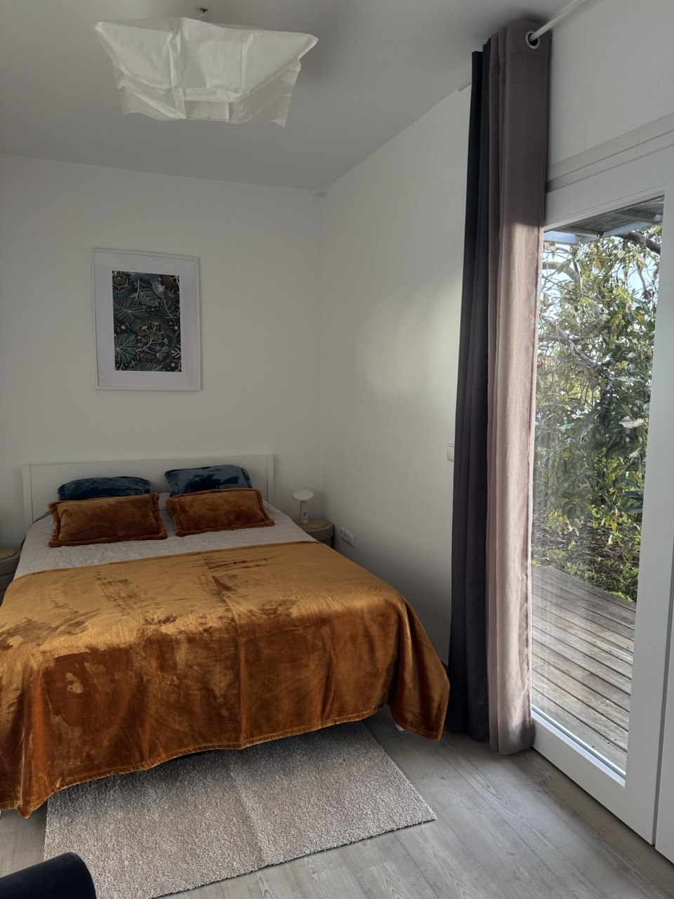 Bedroom sofa area — Botanical Garden Retreat