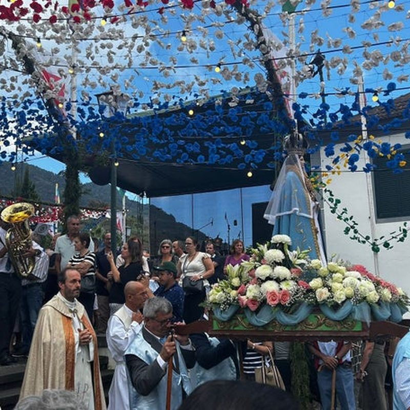 Festa Nossa Senhora Natividade Faial religious procession Madeira