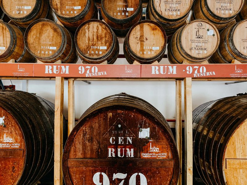 Madeira Rum Festival Engenhos do Norte barrels Porto da Cruz