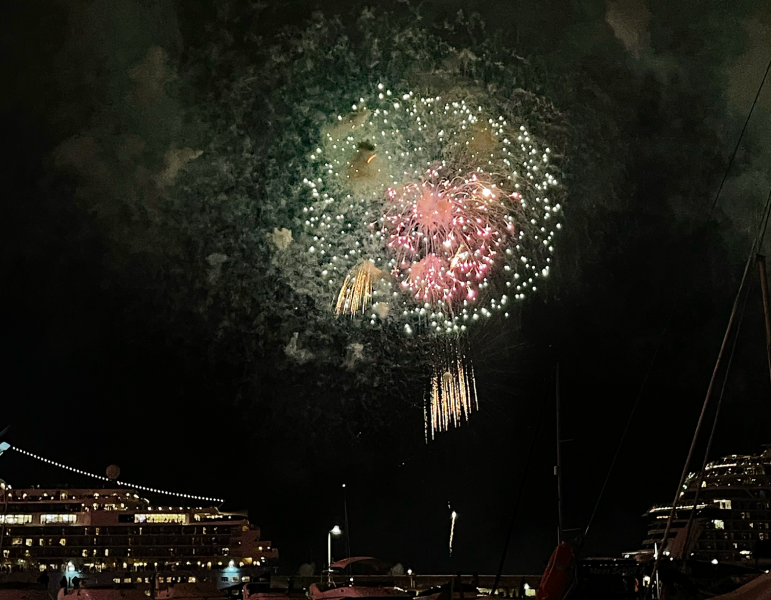 Madeira festival celebration boat