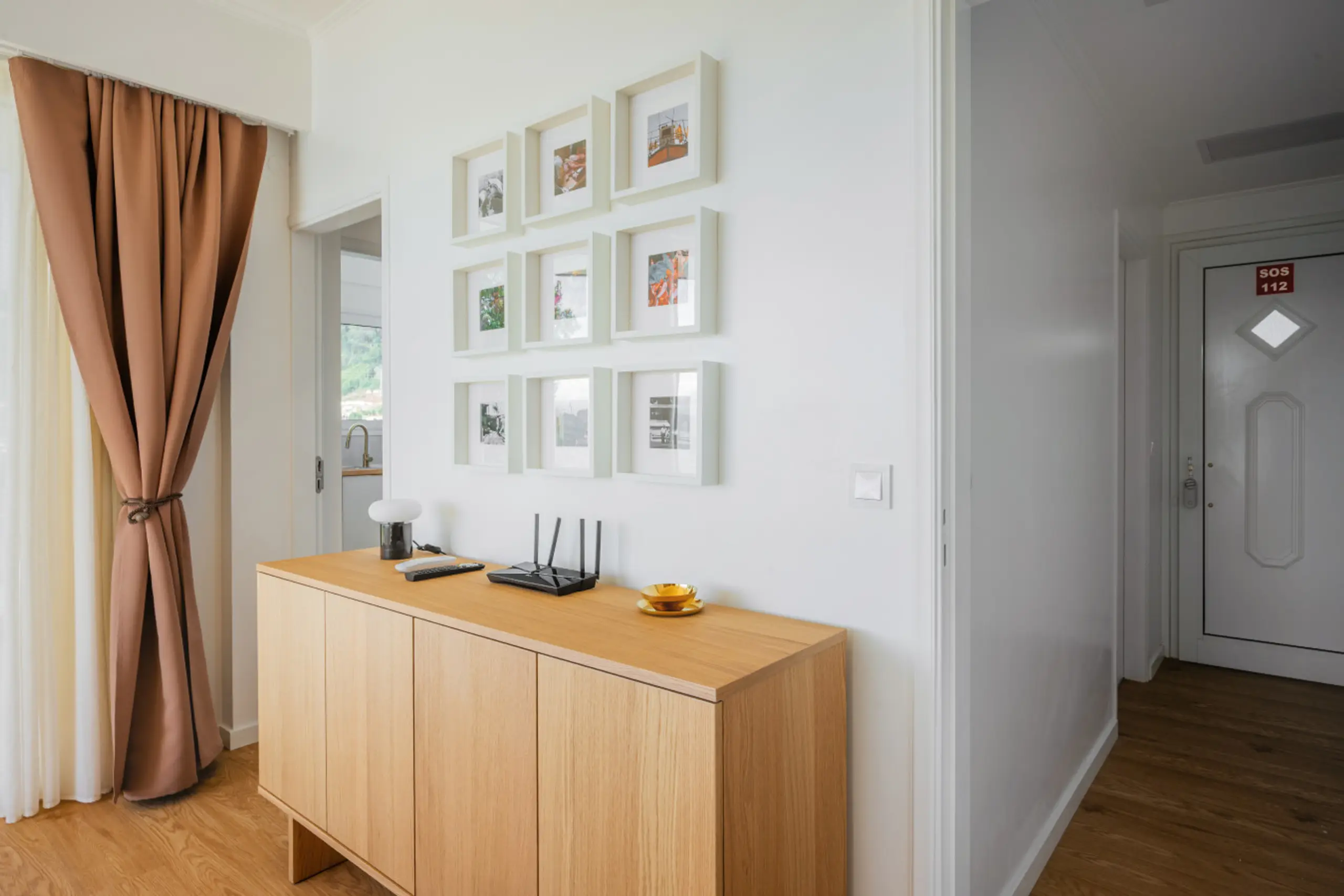 Bright living and dining area in luxury 2BR apartment Funchal