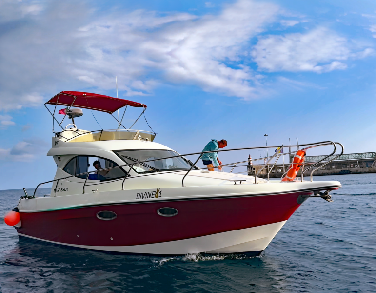 Starfisher deck Madeira ocean