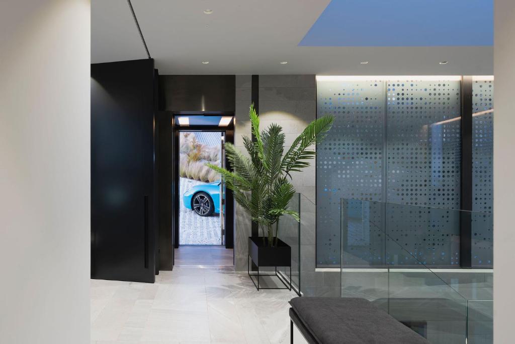 Saudade Residence — aerial view with pools and gardens