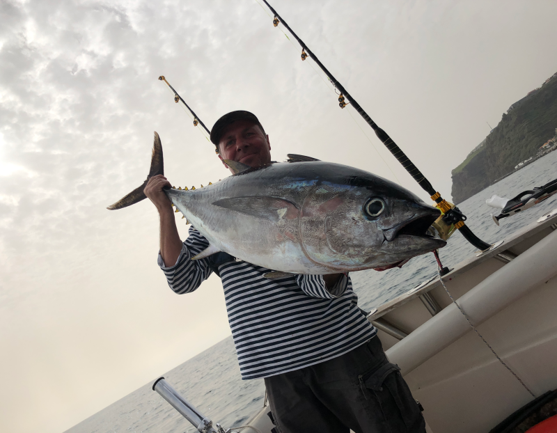 Offshore fishing spearfishing Madeira