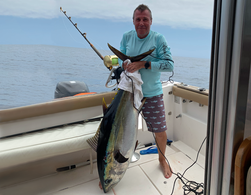 Spearfishing Madeira ocean