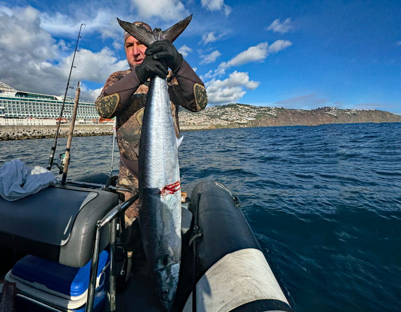 Ocean fishing trophy Madeira