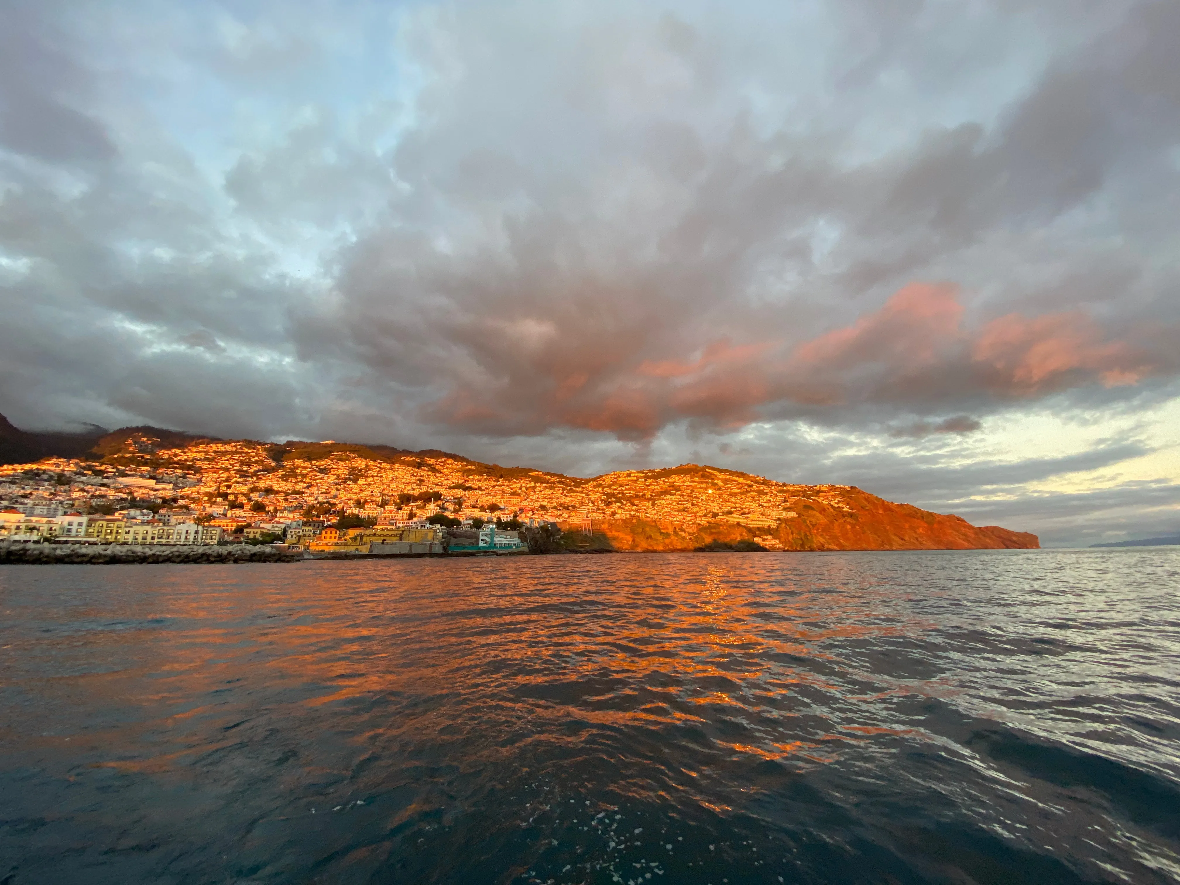Starfisher yacht Madeira sunset