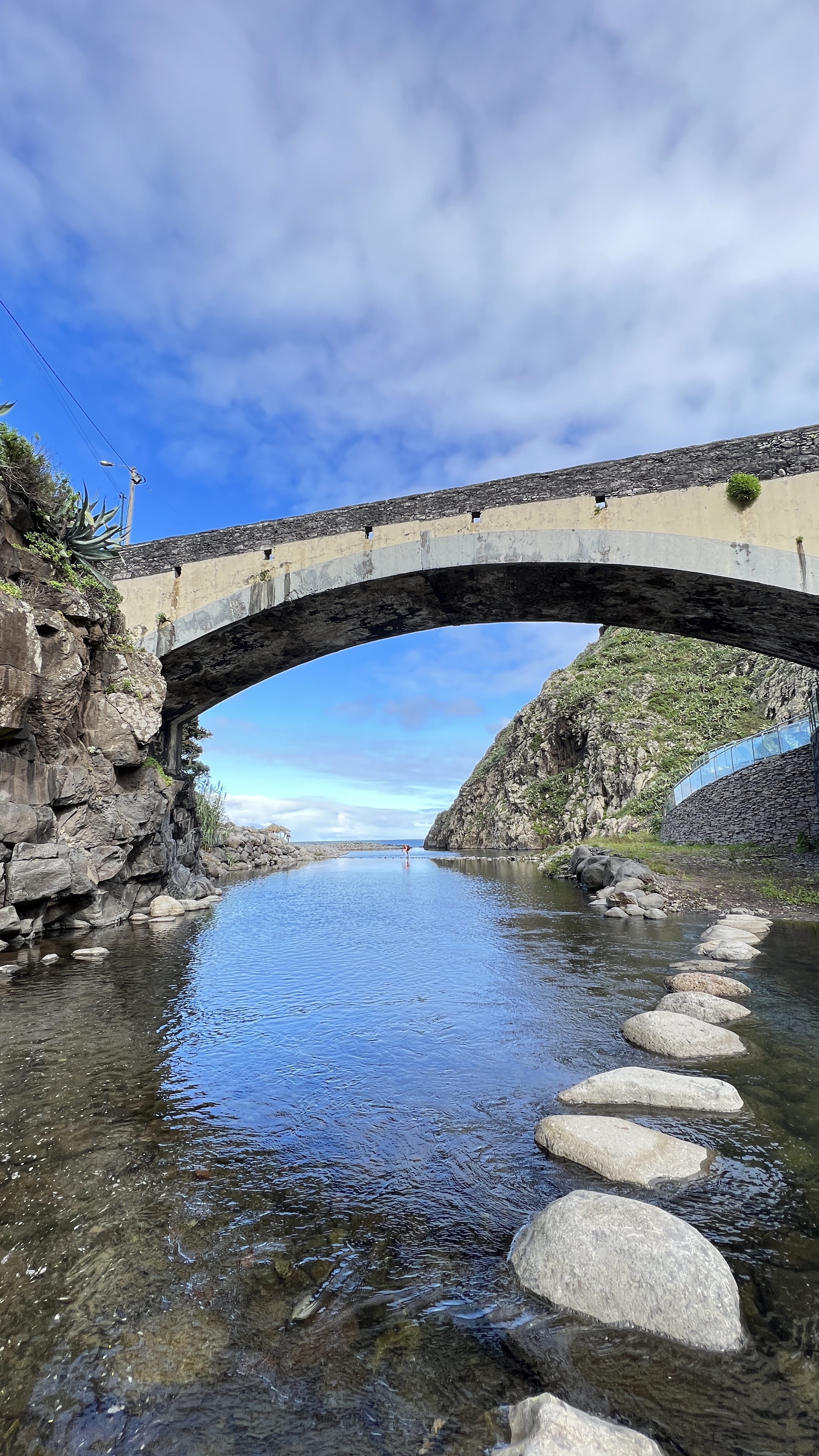 Historic bridge on Madeira Island